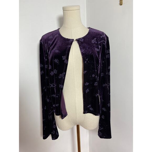 90s Y2K Bell sleeve cardigan - Picture 2 of 5